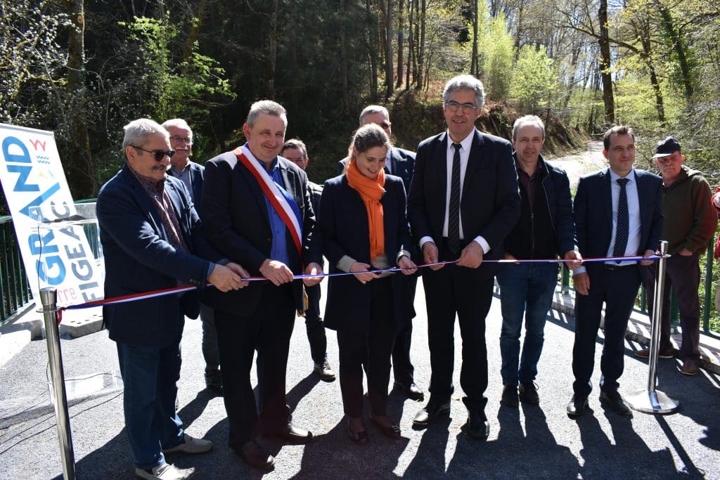 inauguration Pont de Savadat à Saint-Hilaire