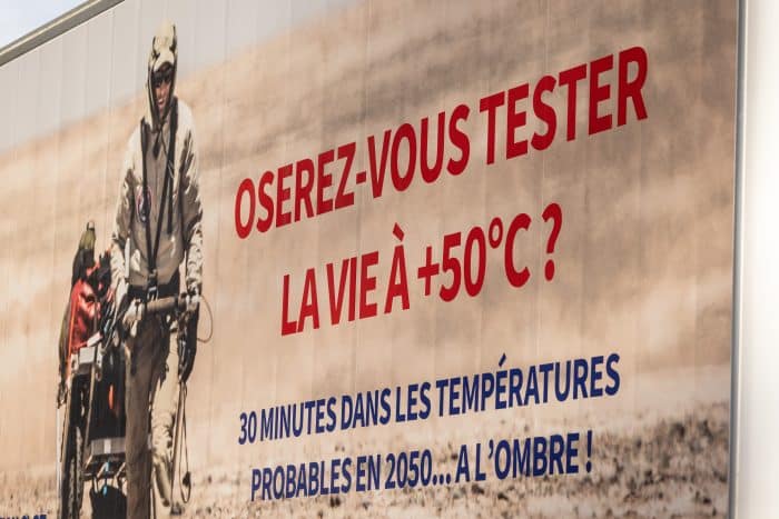 CLIMATE SENSE Expérience : 27 personnes immergées dans le climat du futur !