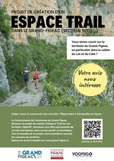 Affiche enquête trail