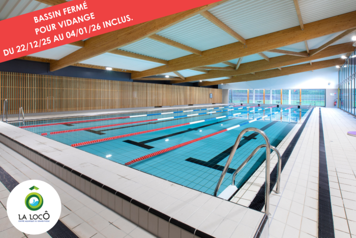 Vidange annuelle du Centre Aquatique intercommunal de la LocÔ