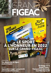 Couverture du journal Hiver 2022 du Grand-Figeac