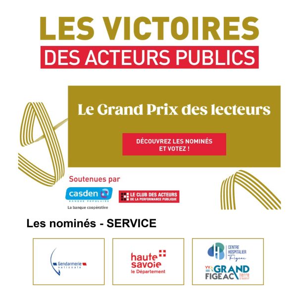 vote pour les victoires des acteurs publics